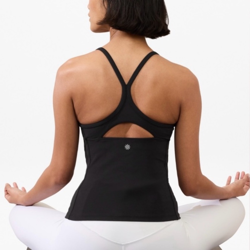 Athleta Black Vital Built-In Bra Tank
